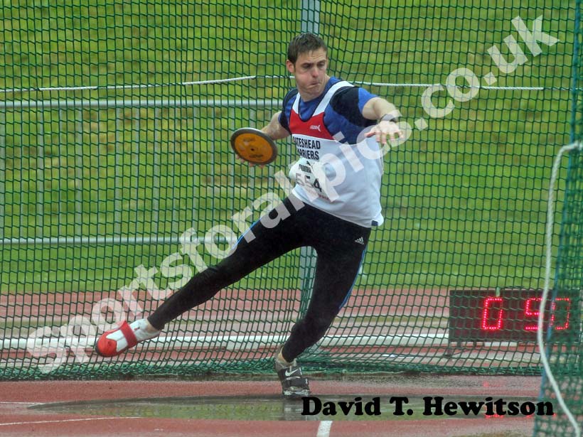 Alan Toward (Gateshead Harriers) at the 2012 England and North Champs.
